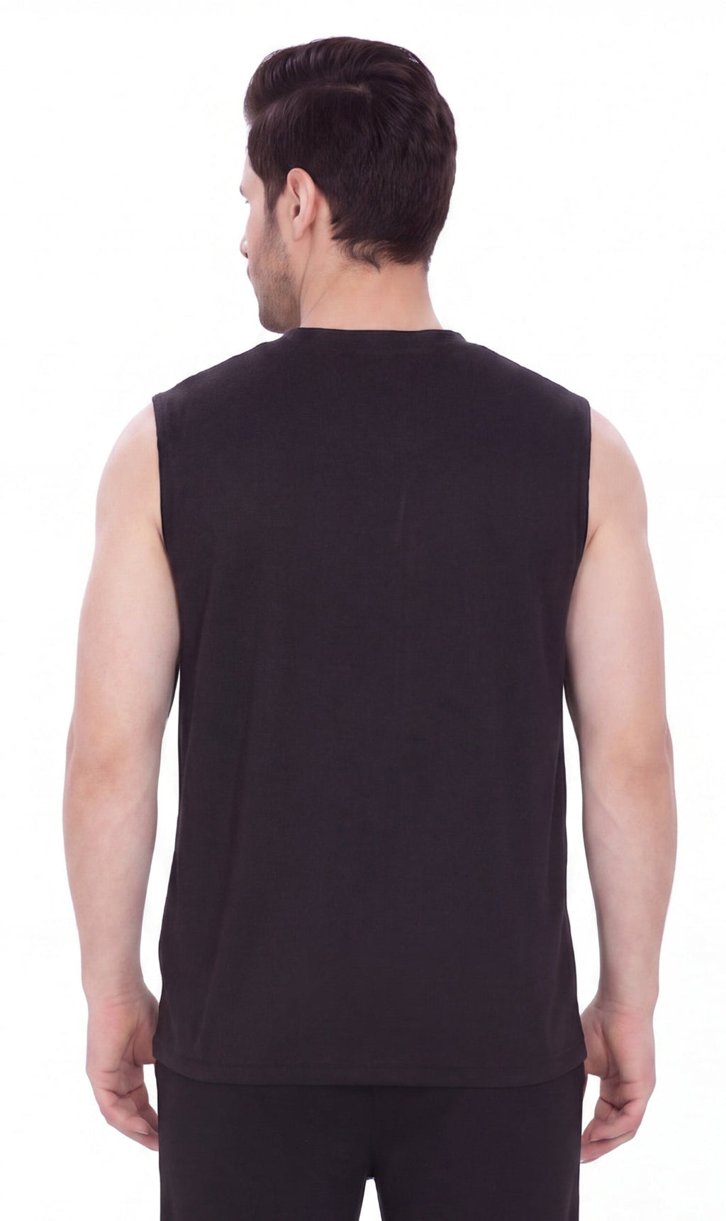 Men's Sleeveless Crew Neck T-Shirt