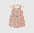 City Mouse Tank Romper- Blush Floral