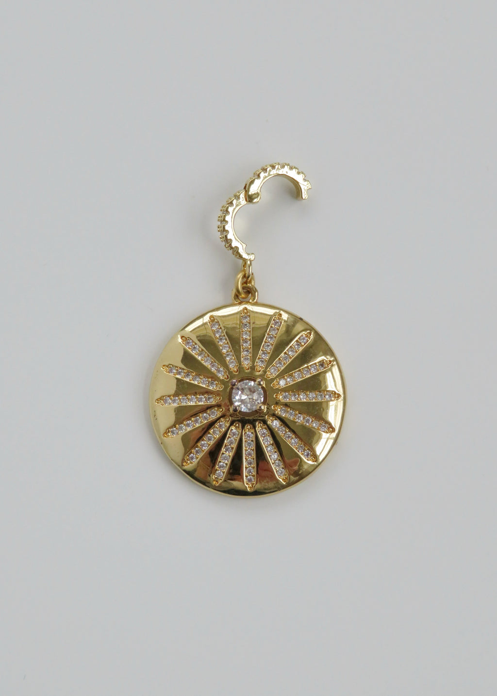 Luminous Pendant on Diamond Hinged Clasp