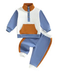 Color Block Jogger Set