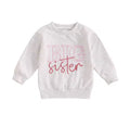 Embroidered Big Sister Pullover