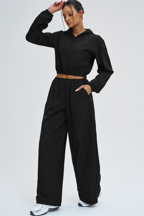 The Svelte UV protection Crop Hoodie