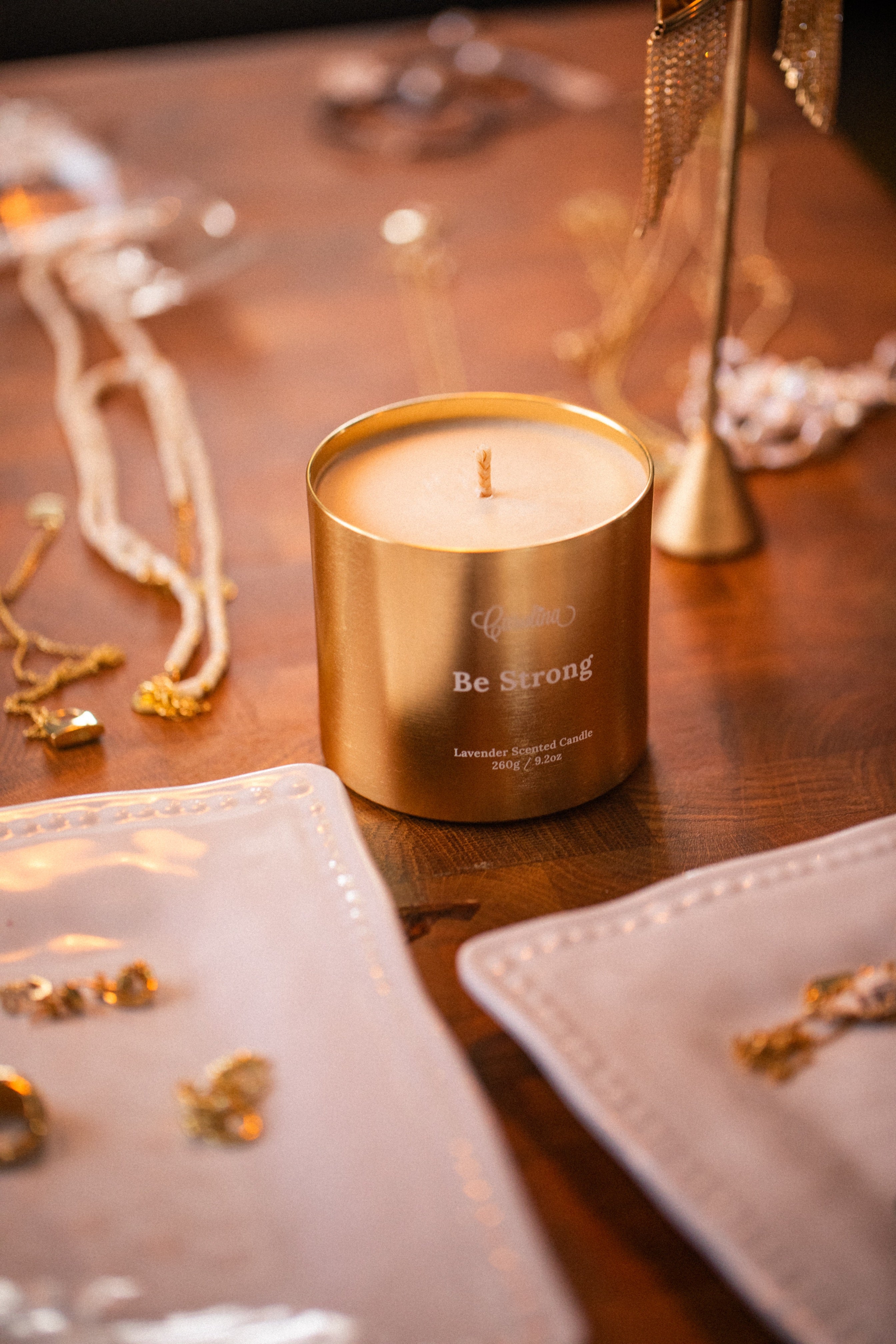 BE STRONG- LAVENDER