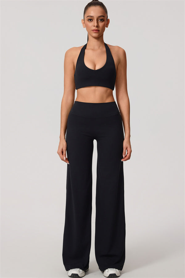 The Nestle Sports Bra Straight Leg Pants 2-Piece Set