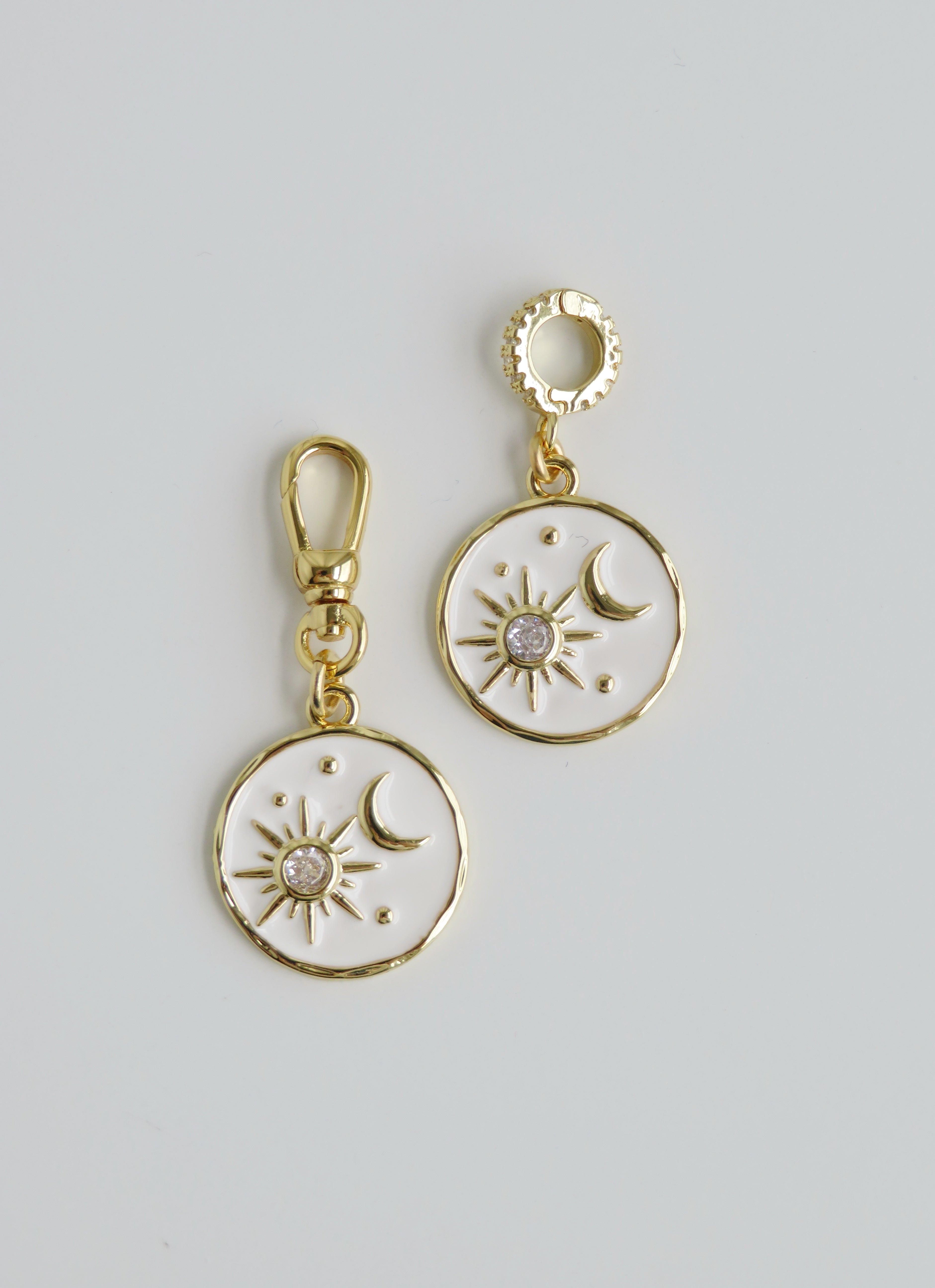 Enamel Celestial Charm on Clasp