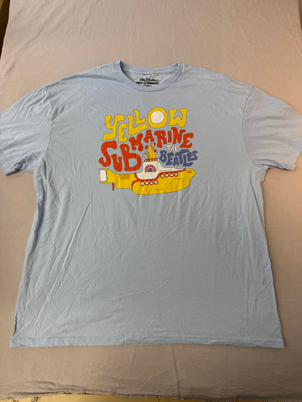 The Beatles T-shirt Album Yellow Submarine Movie Tee XXL