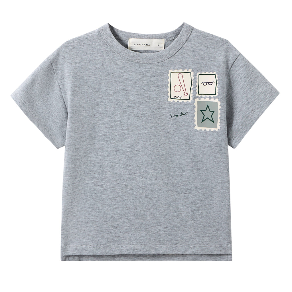 Grey Stamp Tee