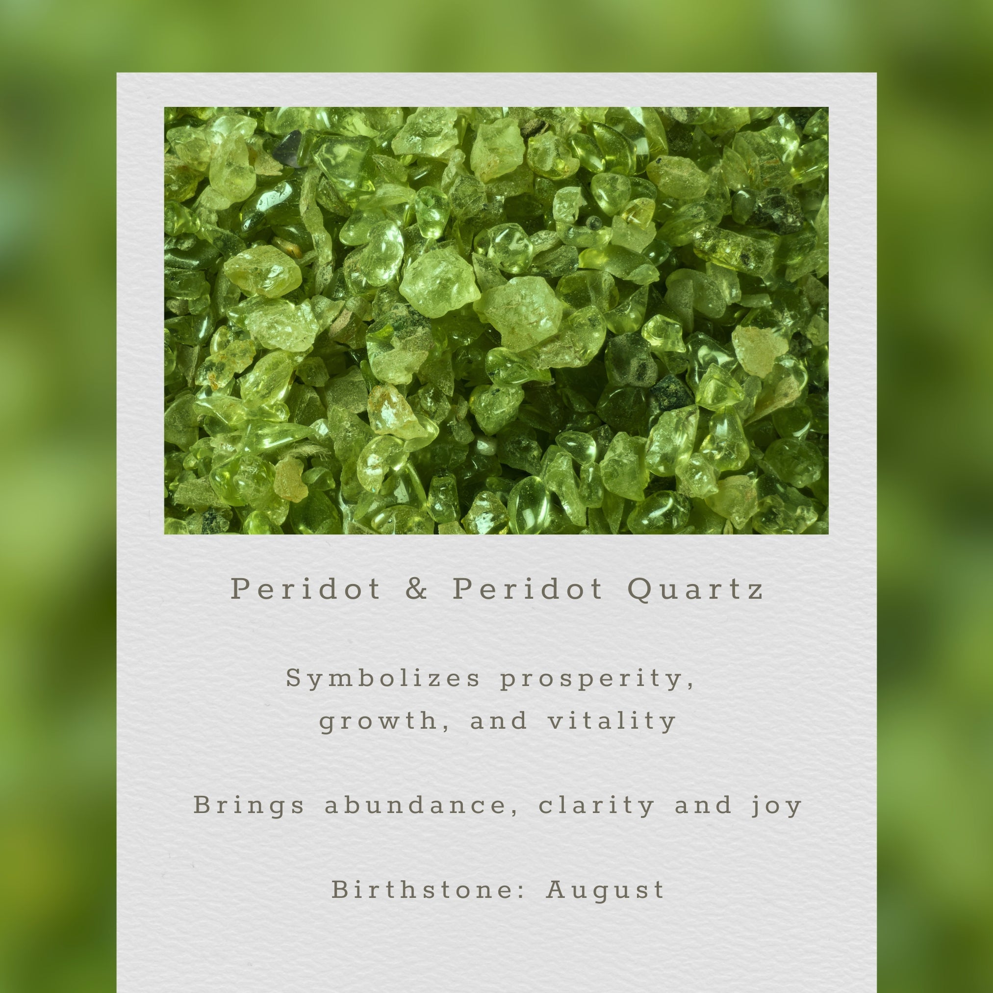 The Airie Earring - Peridot Quartz Gold