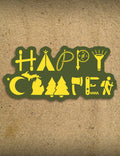 Happy Camper Icons - 7" Sticker