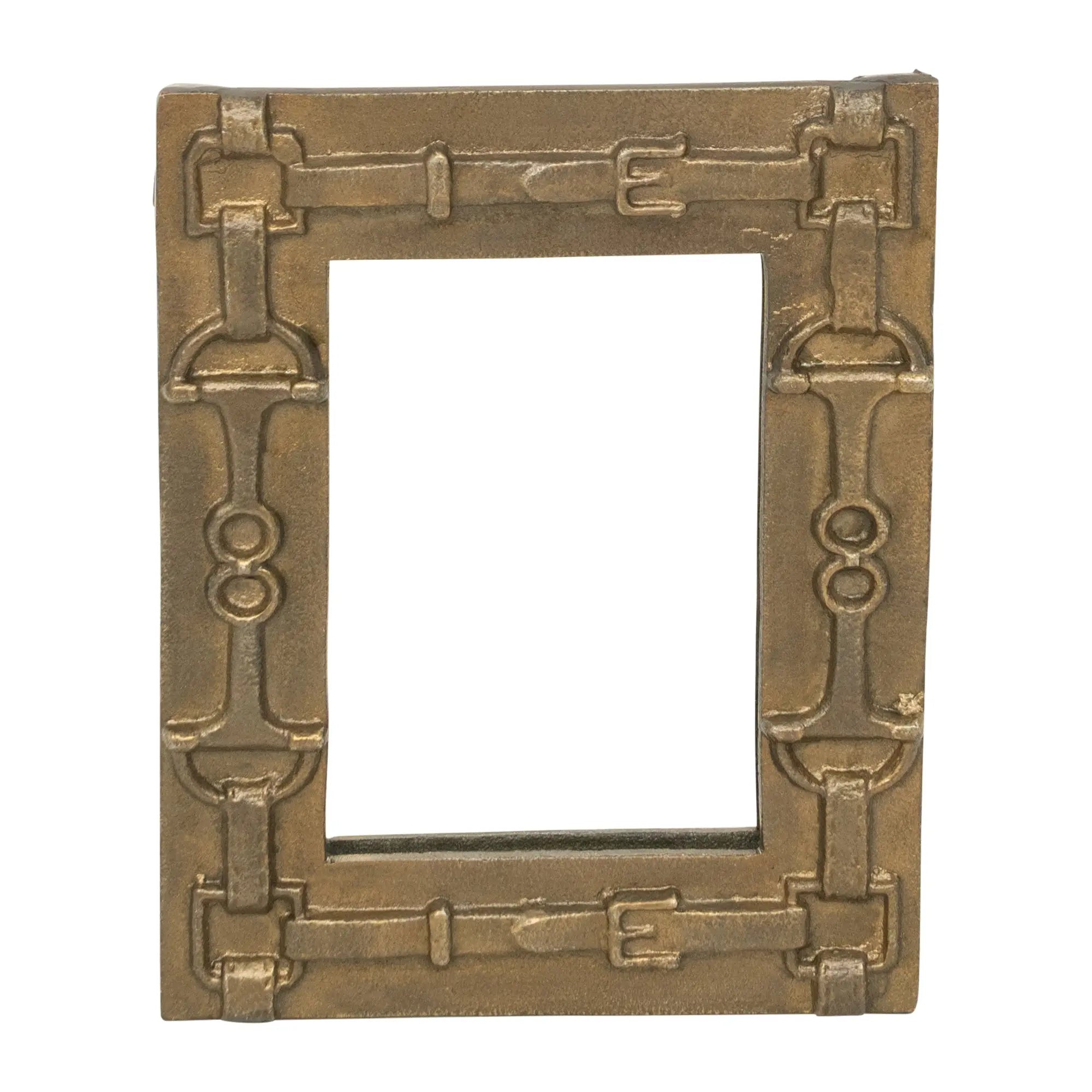 Huntley Equestrian Rectangle Mirror with Decorative Bits