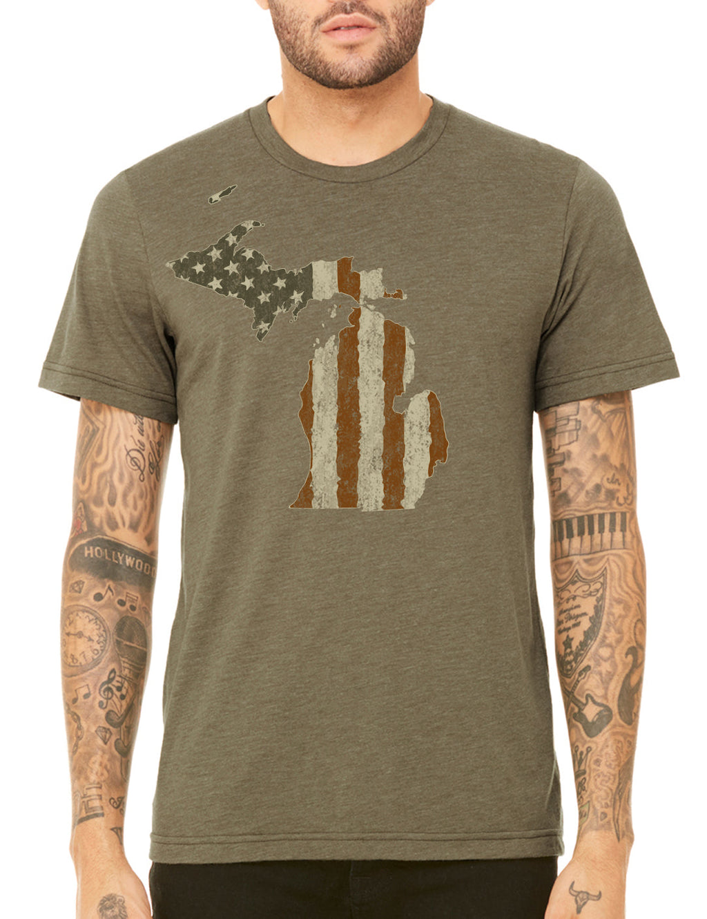 Old Glory - Heather Military Green
