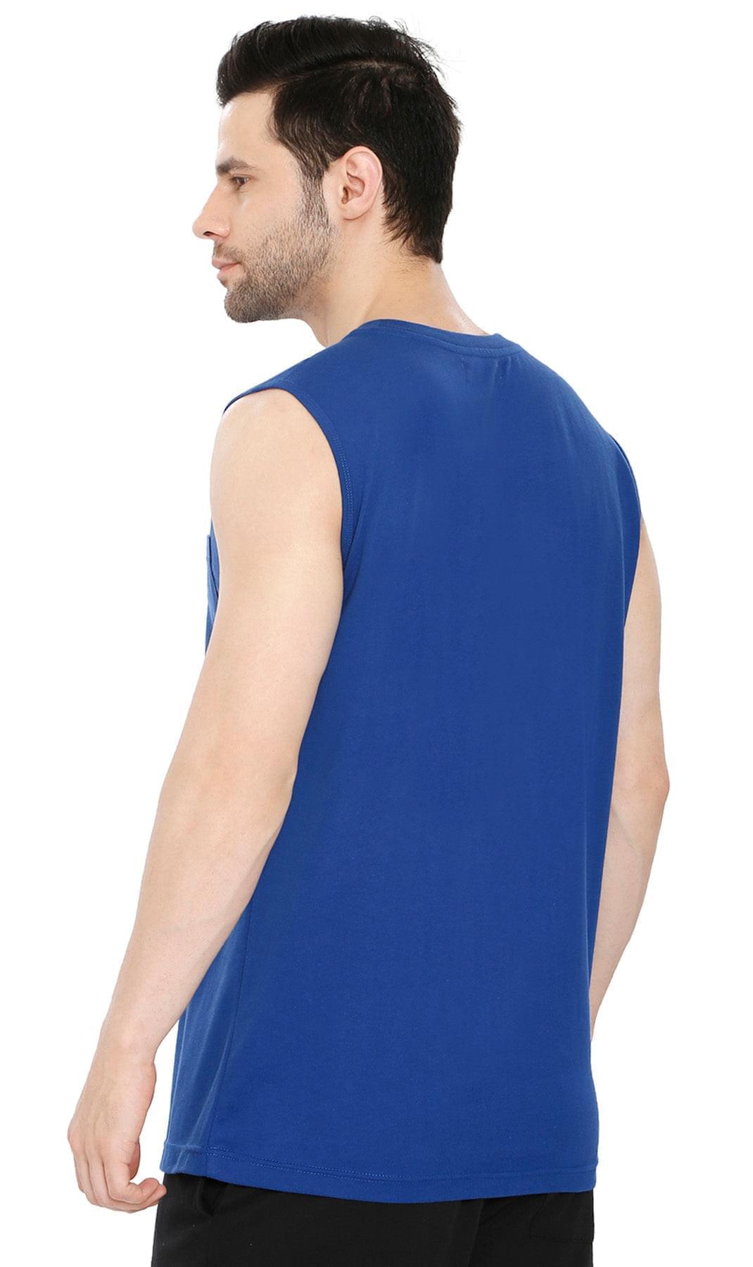 Men's Sleeveless Crew Neck T-Shirt