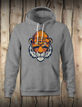 Tiger Head - Unisex Hoodie - Athletic Heather Gray