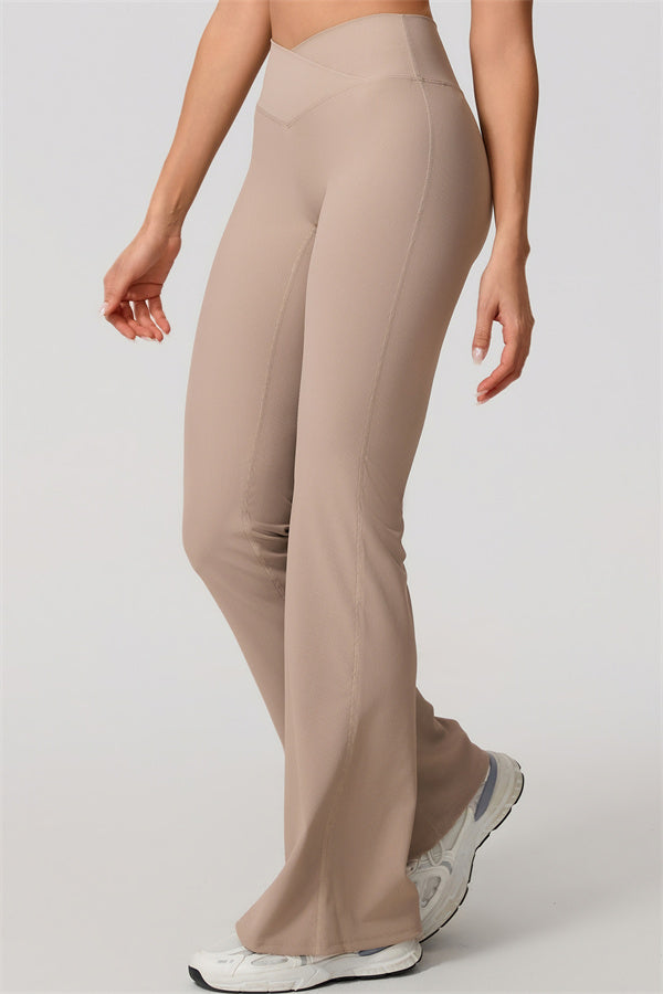 The Daze Zip Jacket Sports Bra Flared Leggings 3-Piece Set