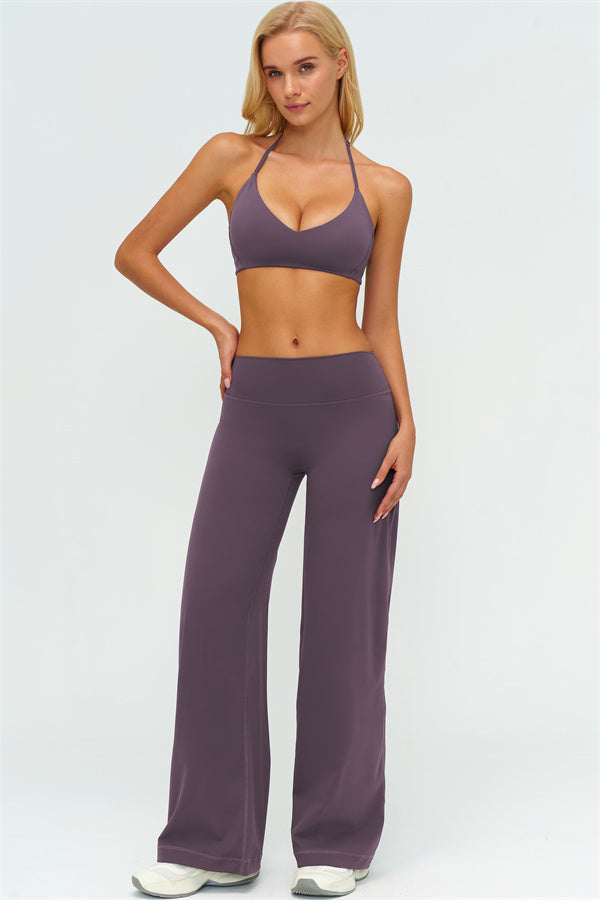 The Twirl Sports Bra New Straight Leg Pants 2-Piece Set
