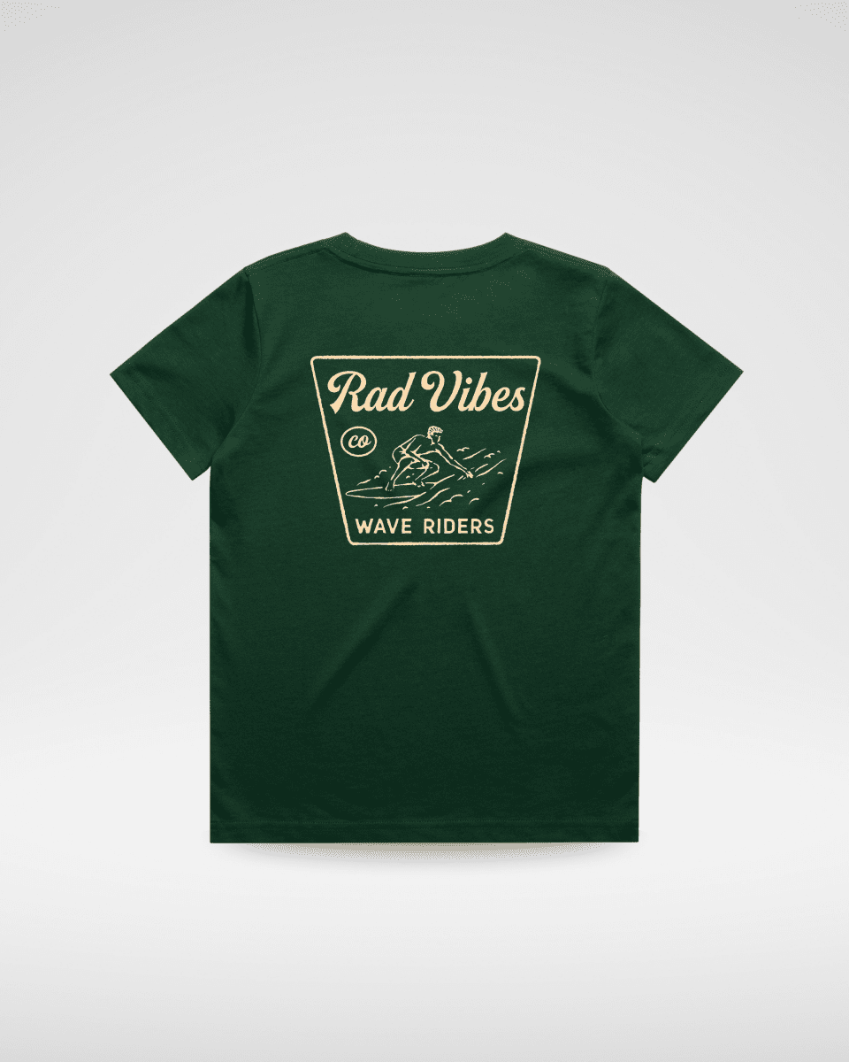 THE MAVERICKS TEE - LIMITED EDITION FOREST GREEN
